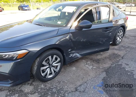 2023 Honda Civic Lx из США, поврежденный, VIN 2HGFE2F25PH553475